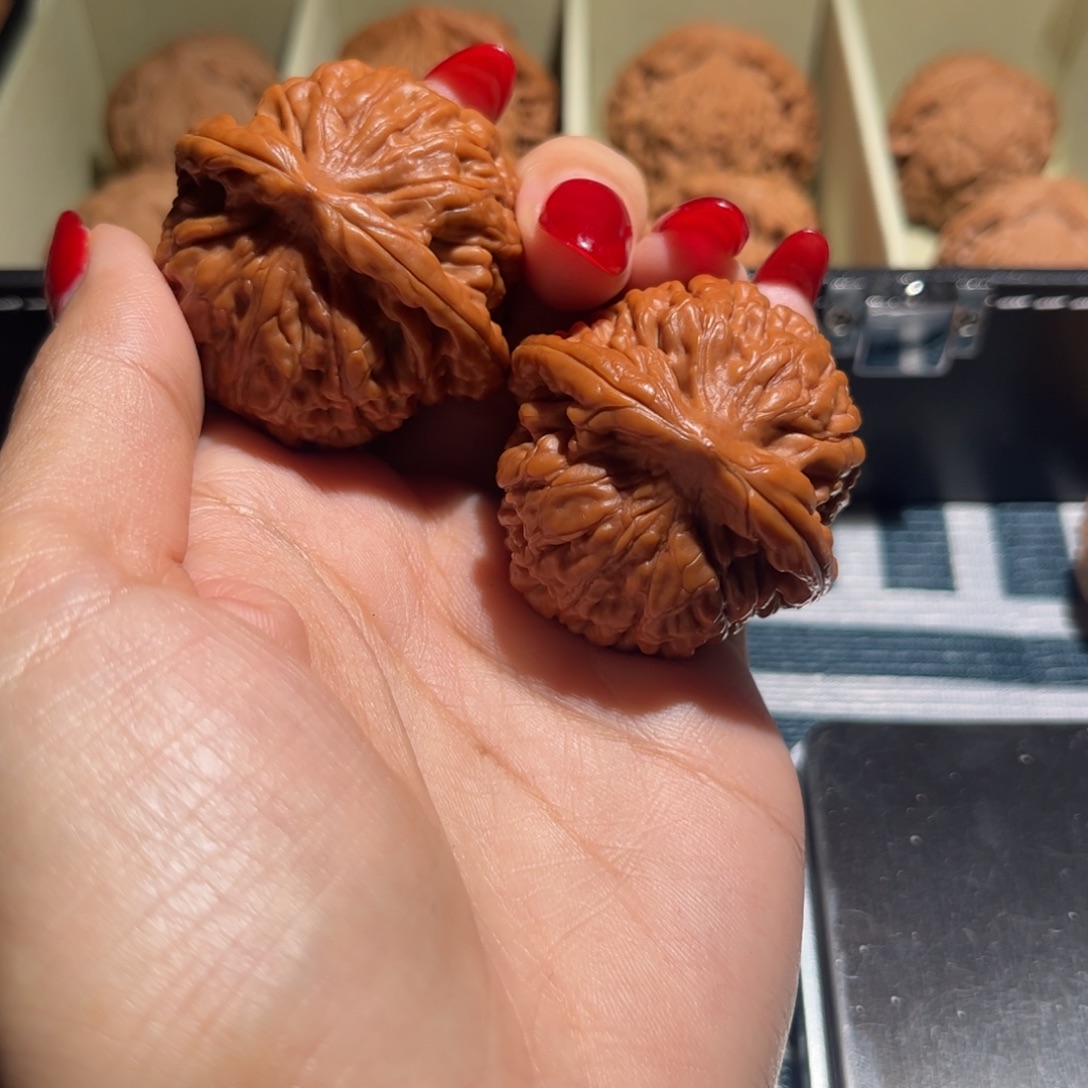 迈****吊坠文玩核桃莲花40