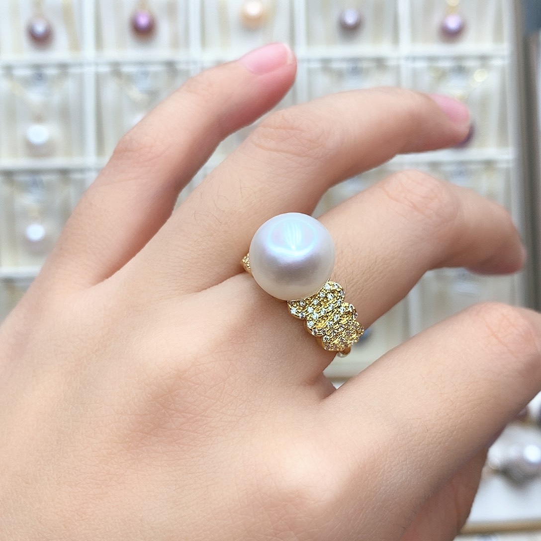 淡水珍珠颈饰合金