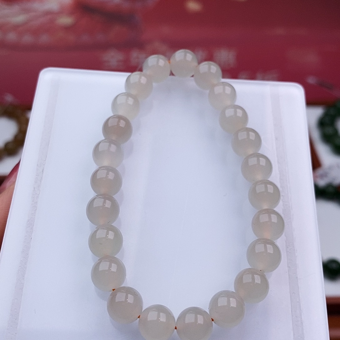 和田玉手链未镶嵌