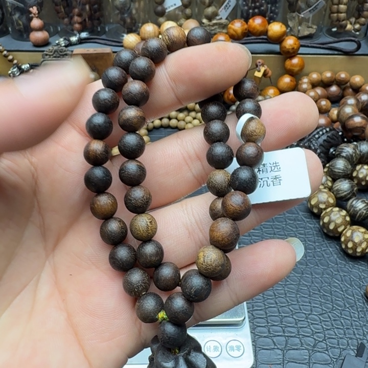 沉香沉香碎屑达拉干黑油老料