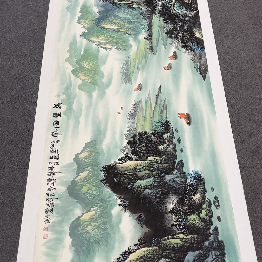 国画LT国画作品单幅任发