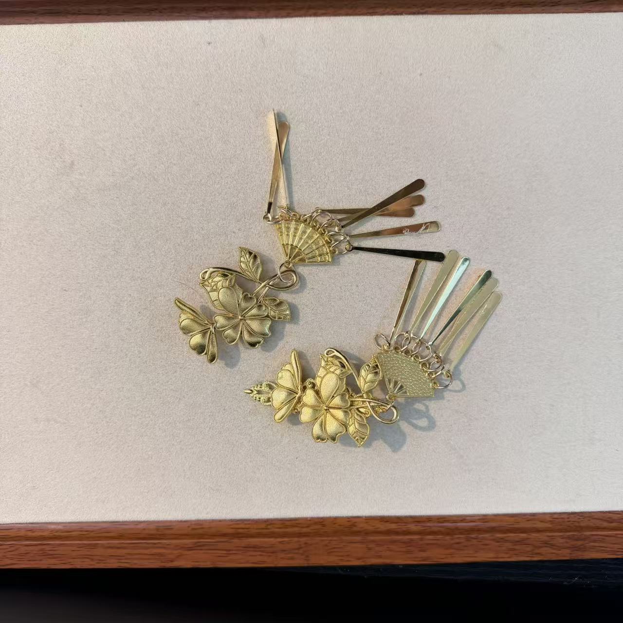 日韩女民族风发簪高马尾发饰发饰时尚中古复古