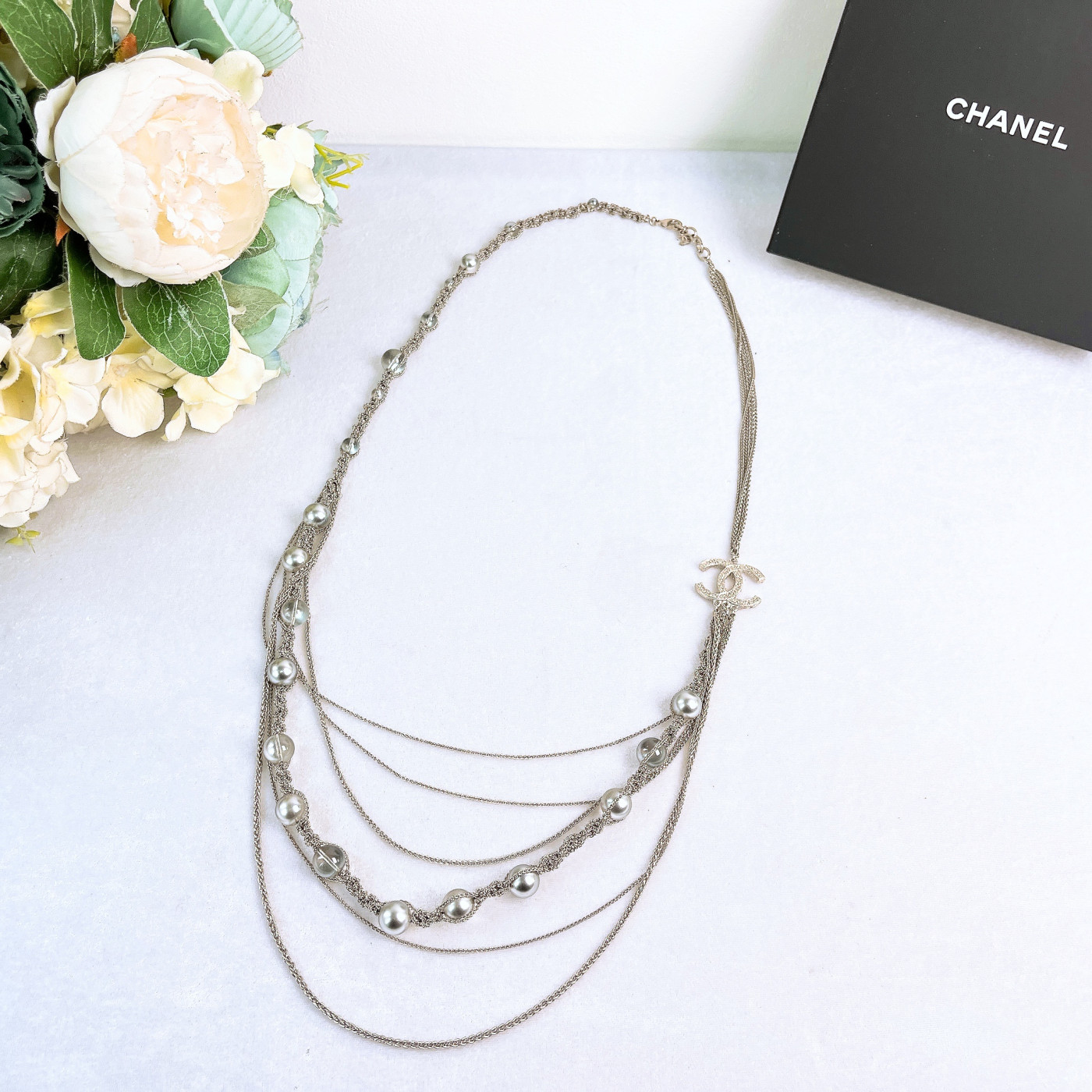 全新未使用 Chanel/香奈儿 项链/码/XspA4418