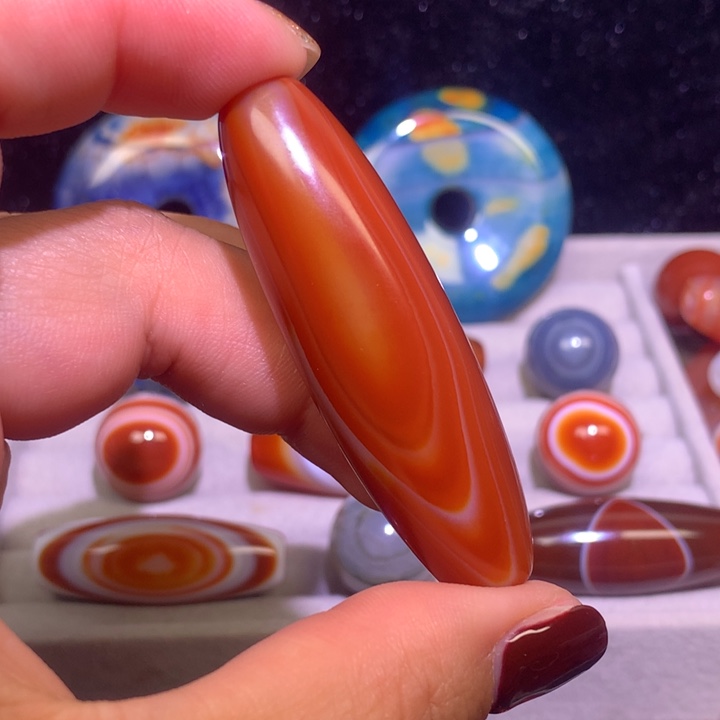 玛瑙/玉髓未镶嵌颈饰