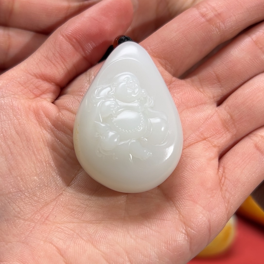【闪购商品】和田玉把件未镶嵌冰***雪