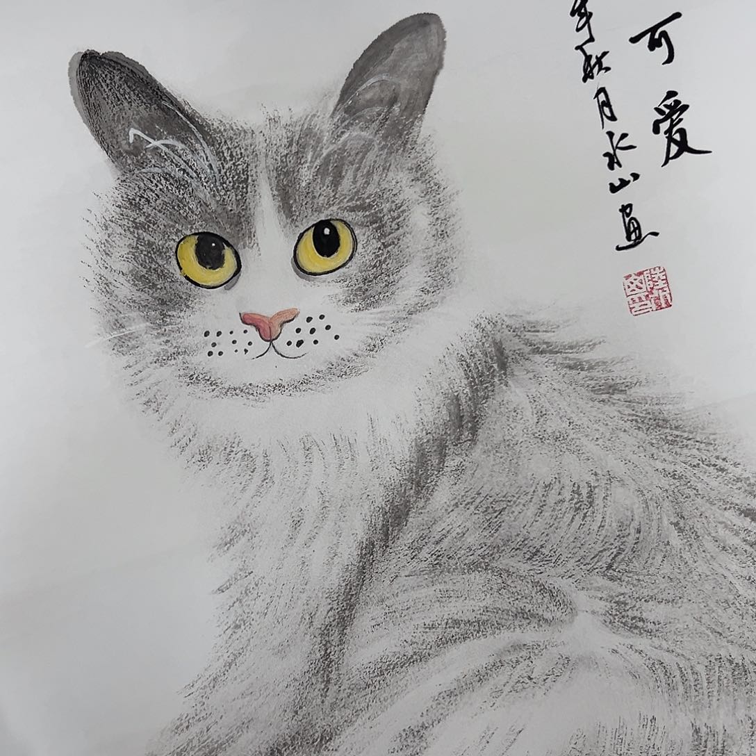 国画国画作品纯手绘