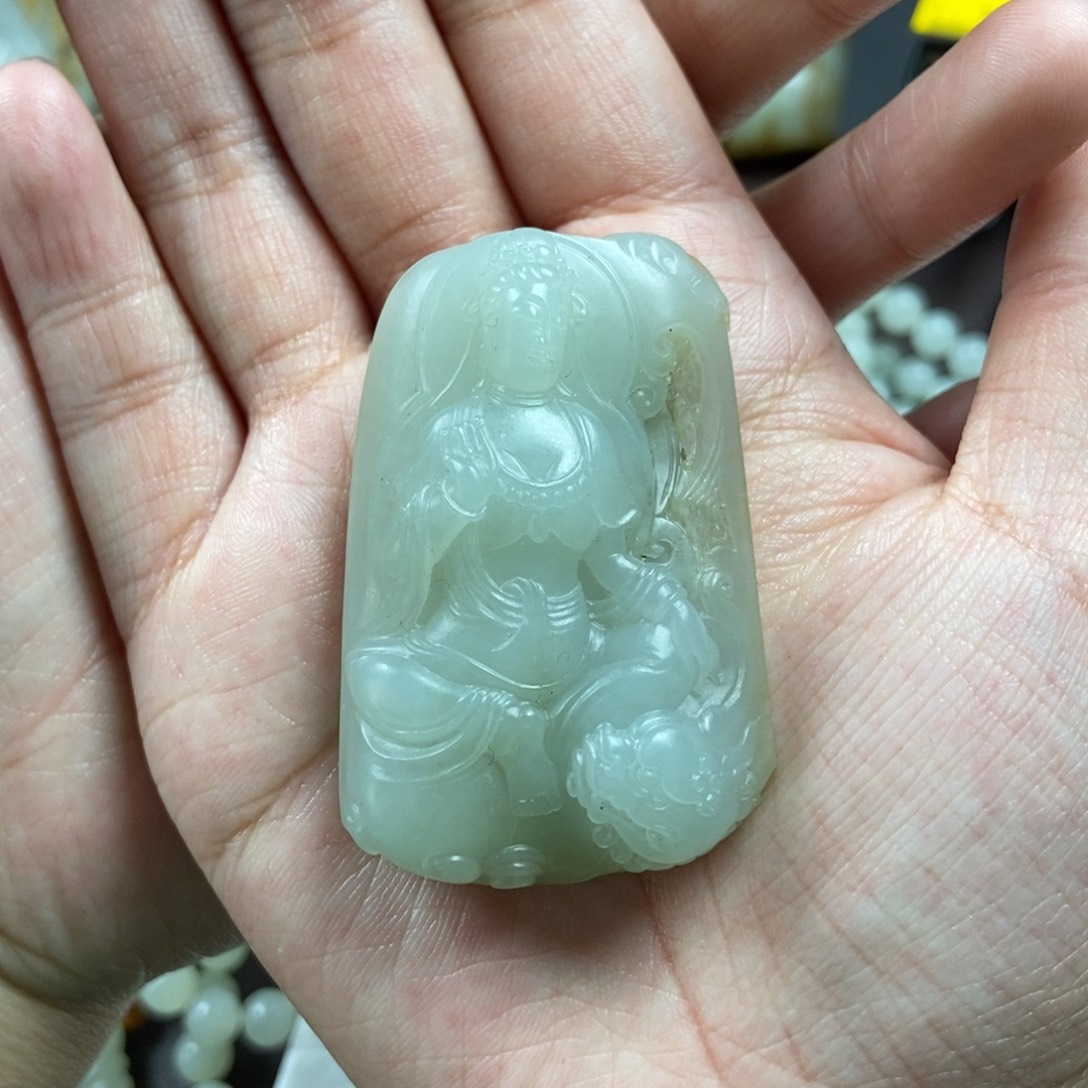 和田玉把件未镶嵌小***了