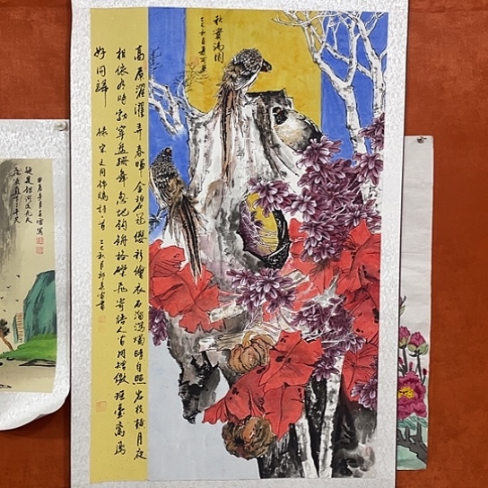 书法书法作品多次参加全国