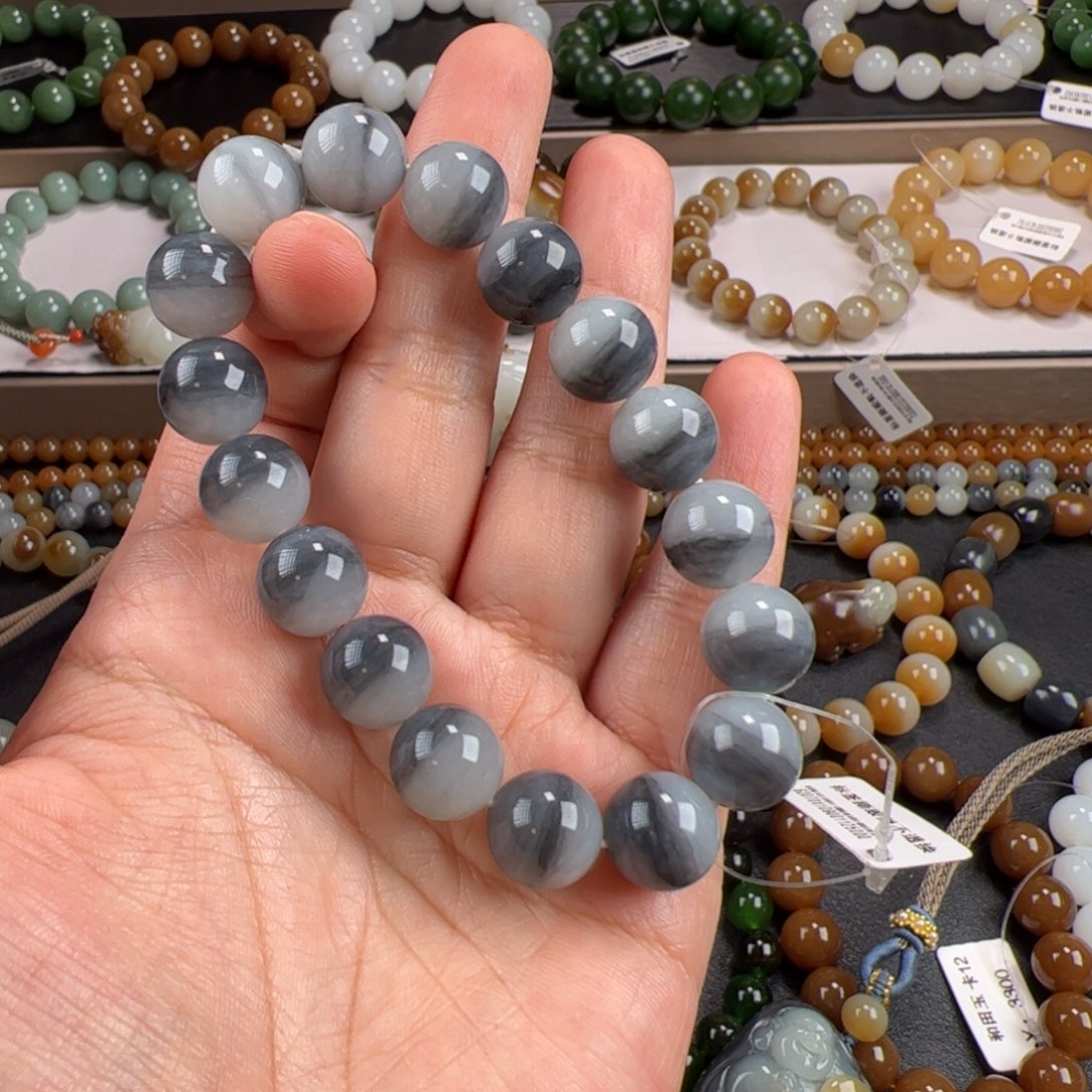 和田玉手链未镶嵌