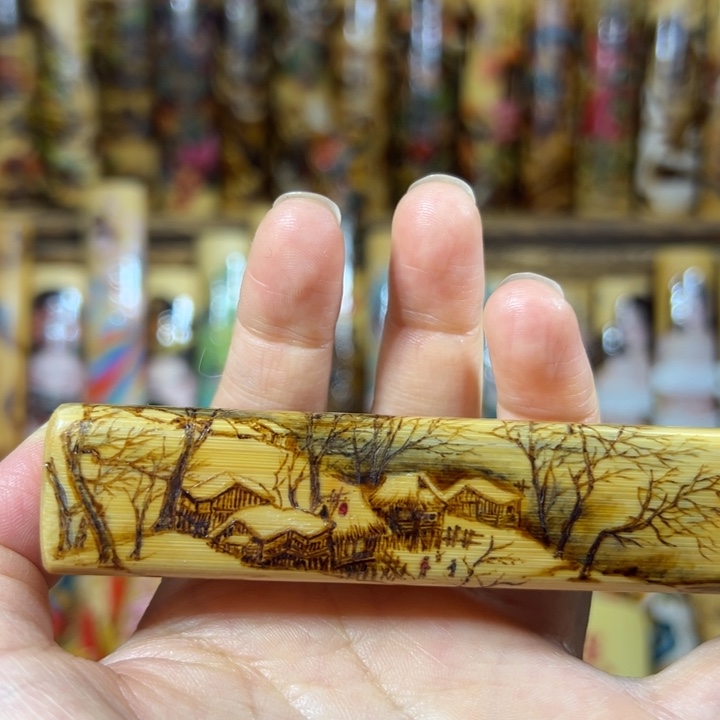 小***强香榧木实心玉竹 实心玉竹