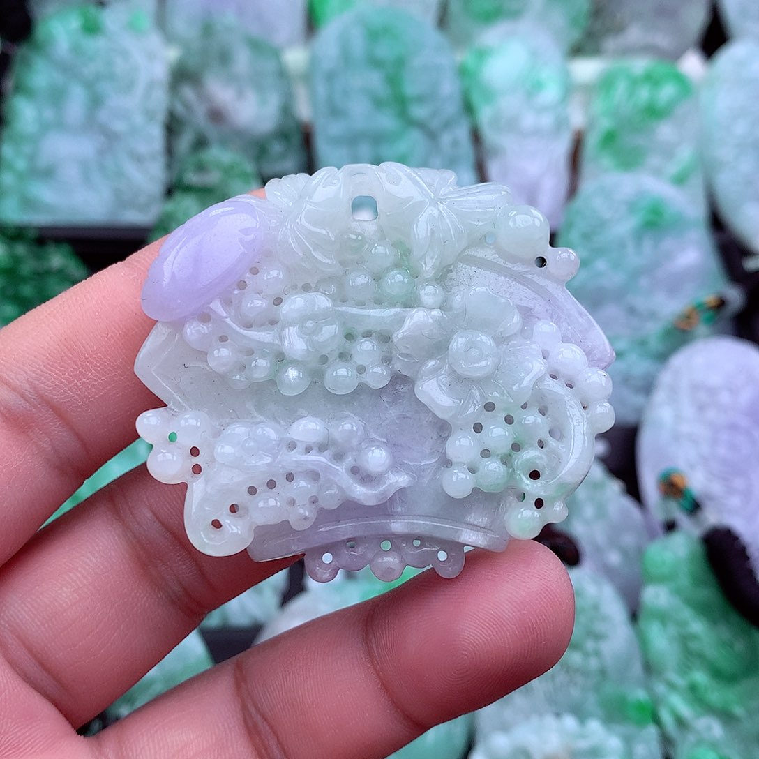 翡翠吊坠(不含链)未镶嵌