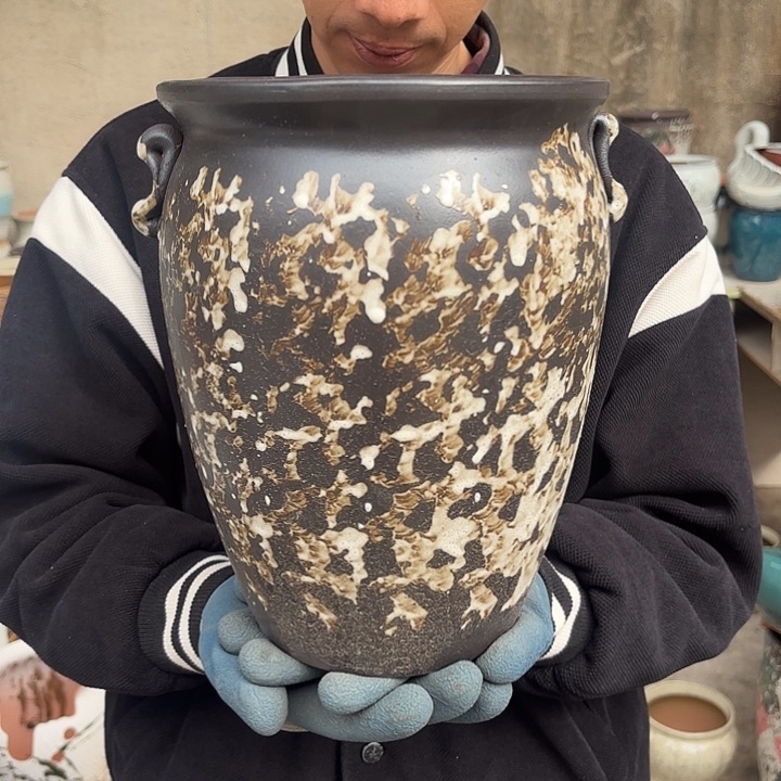 红陶侘寂风口径20高度25