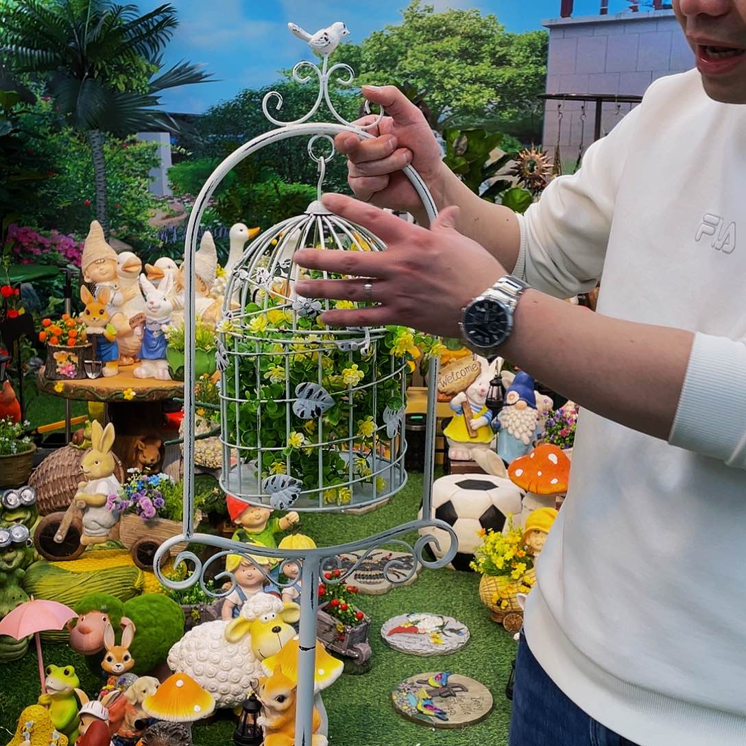 红陶花园庭院摆件