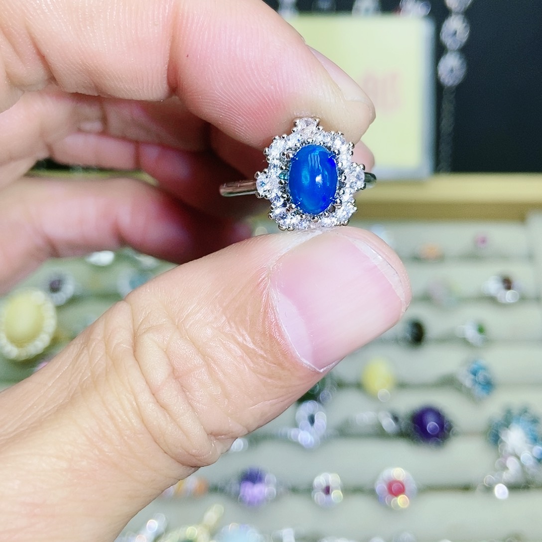 【闪购商品】未镶嵌欧泊戒指