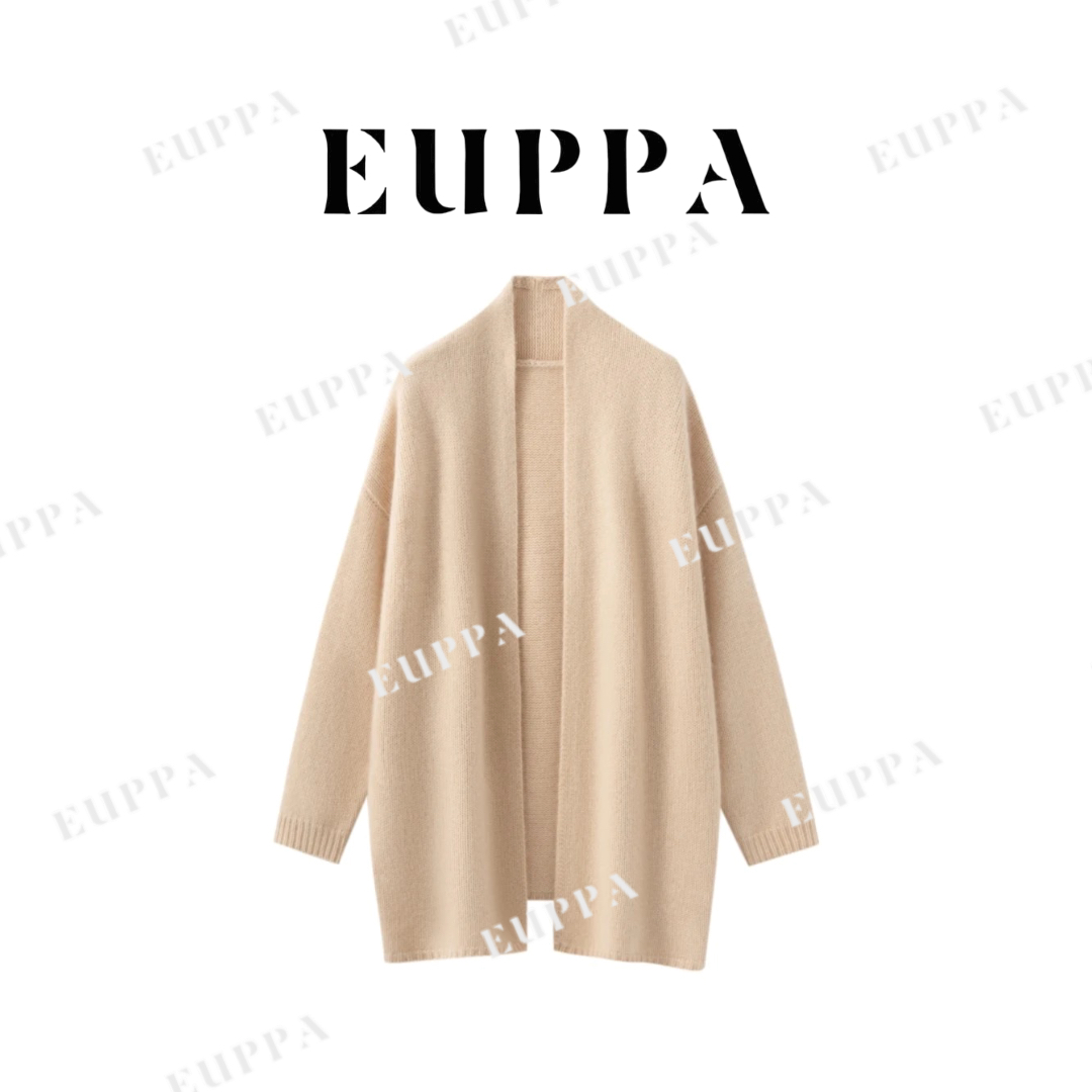 【轻奢老钱】纯羊绒3针5股加厚保暖气质纯色女山羊绒衫QHWSY-W575