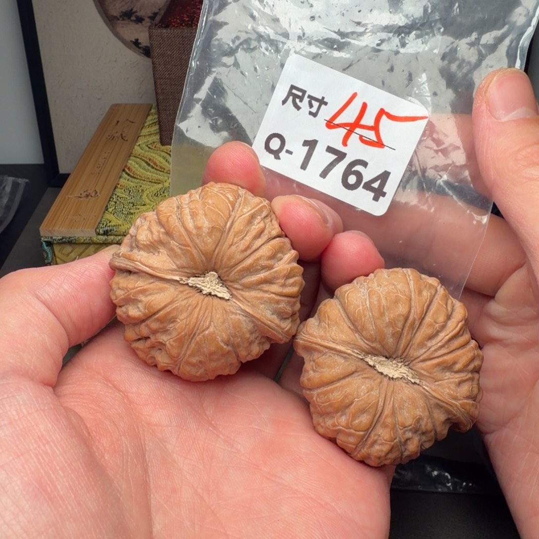 文玩核桃把件45南瓜墩1764号