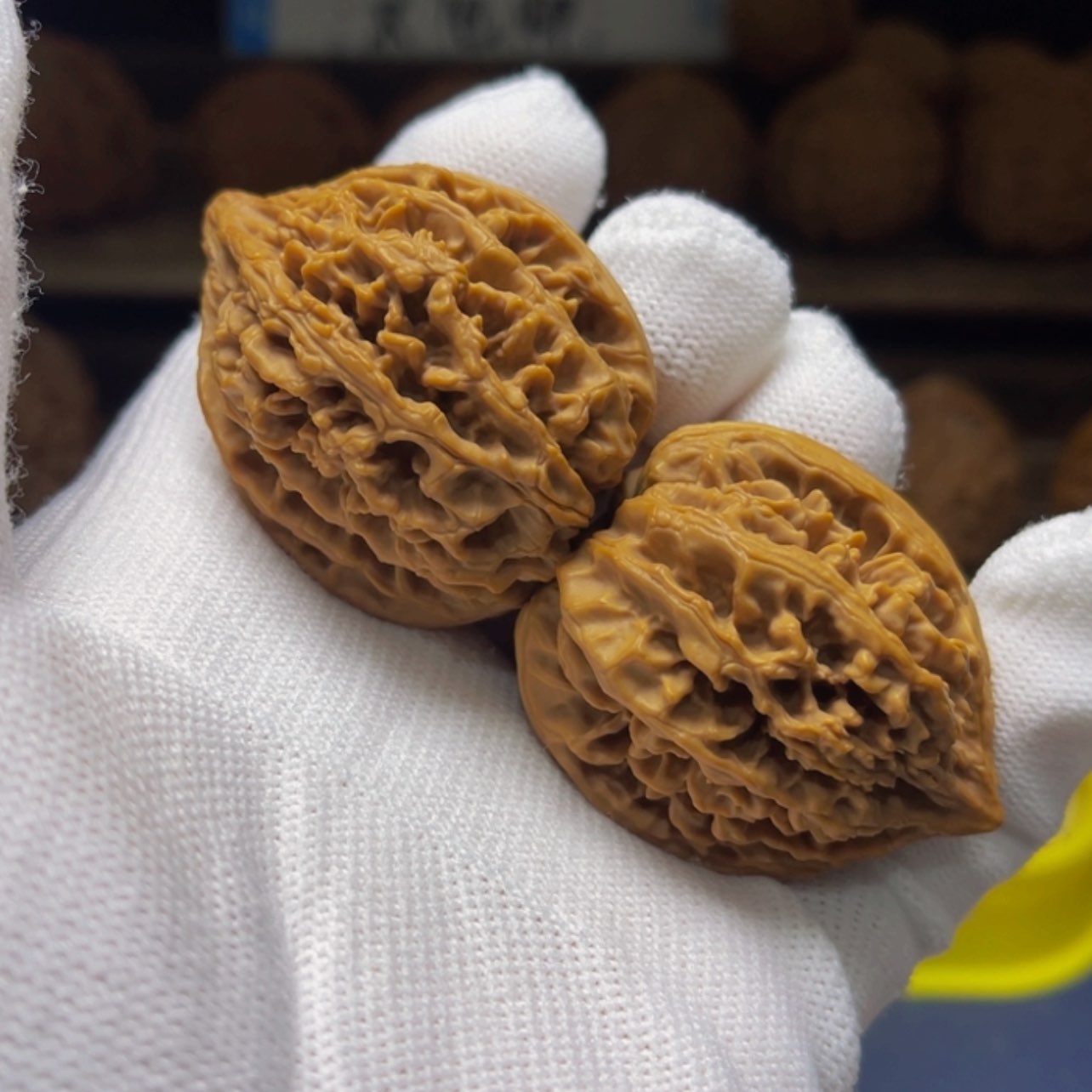 【闪购商品】核桃把件37尺寸九龙筋