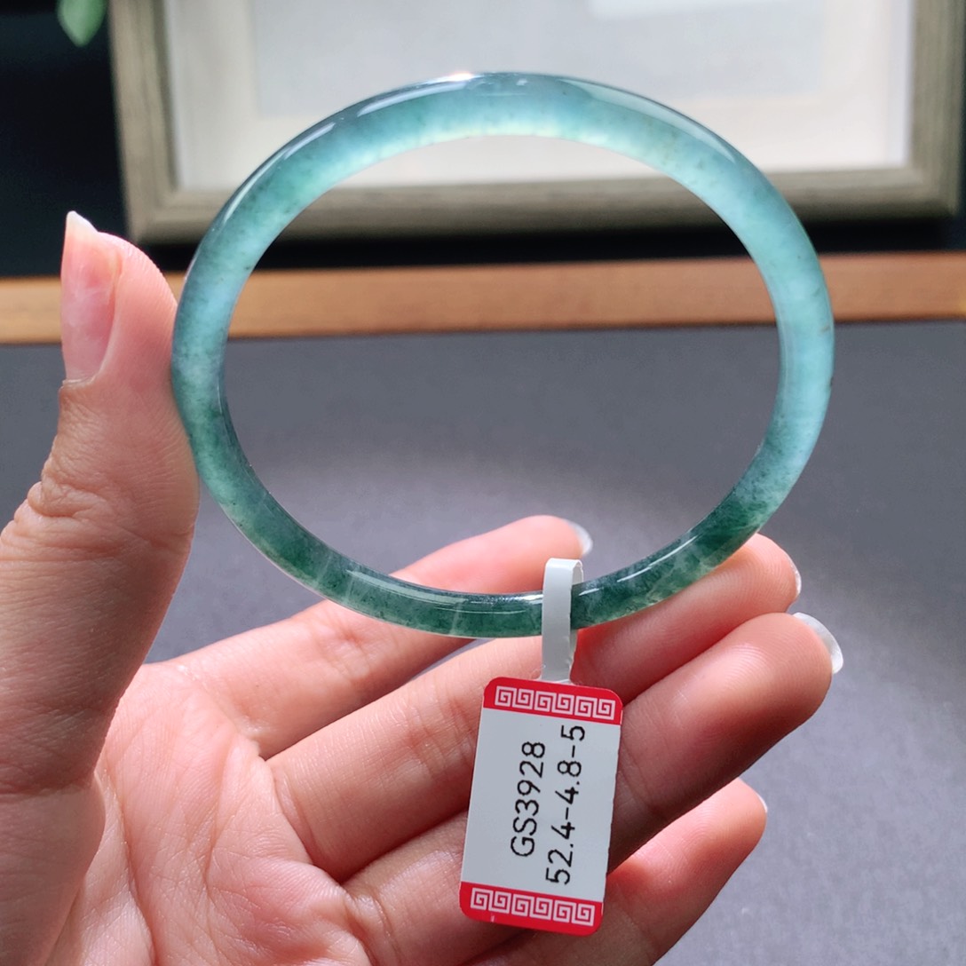 翡翠手镯未镶嵌天然翡翠手镯叮当镯