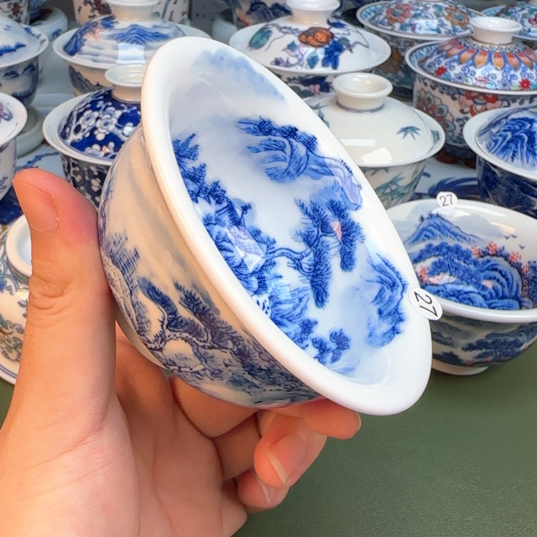 彦祖纯手工手绘茶具27