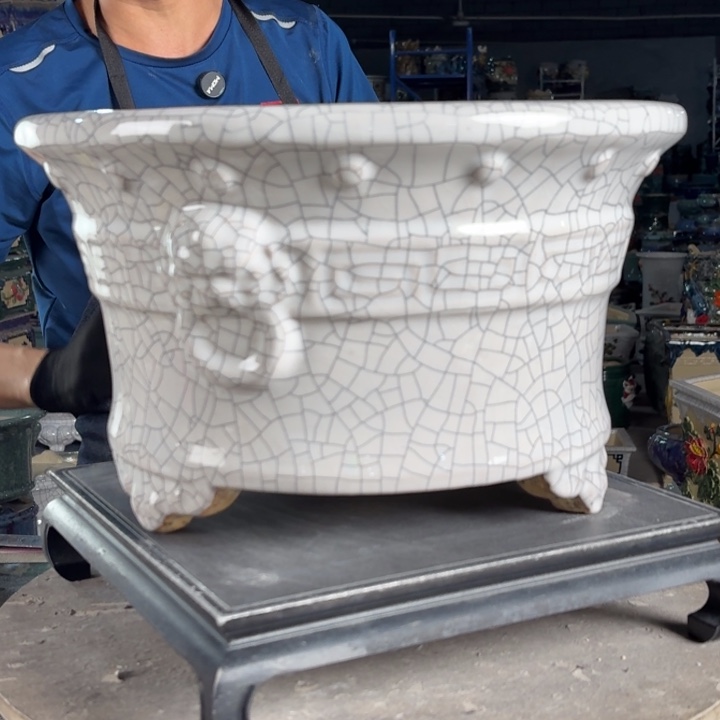 一风堂石湾花盆 内30*17