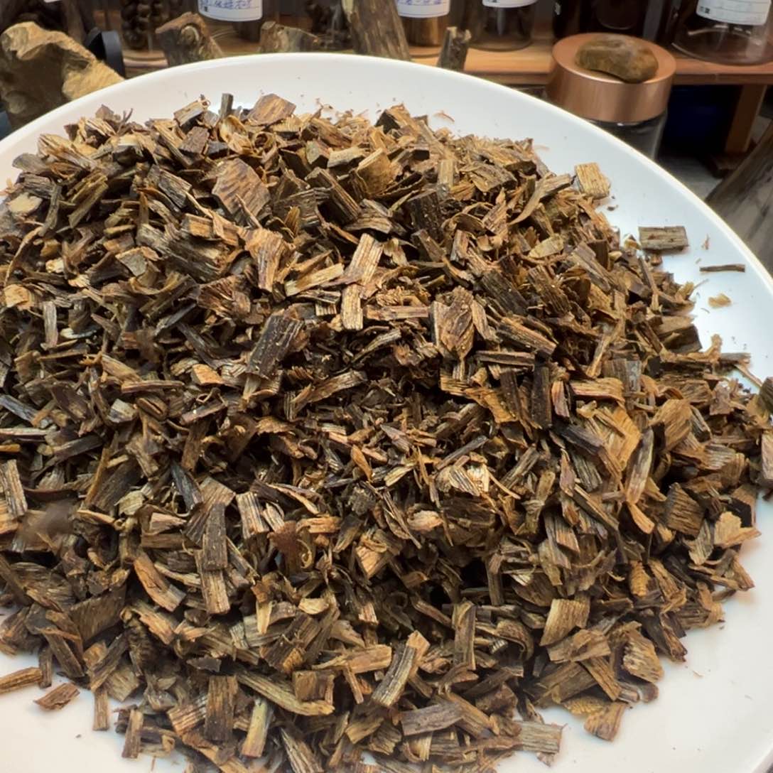 沉香手把件喜*羊棋楠张勺子熏香料95克