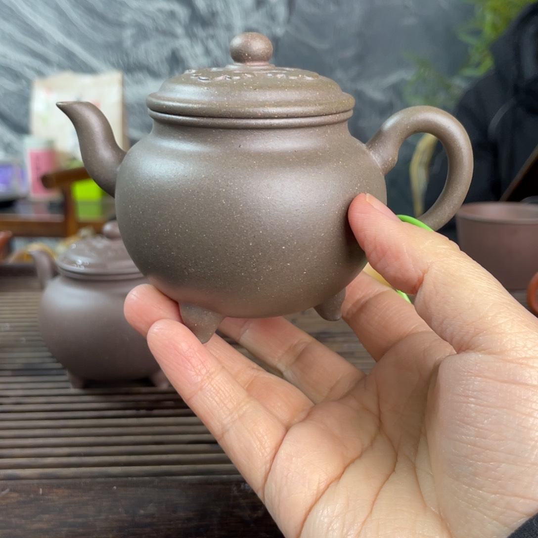紫砂茶杯四号井底槽清大彬如意气高