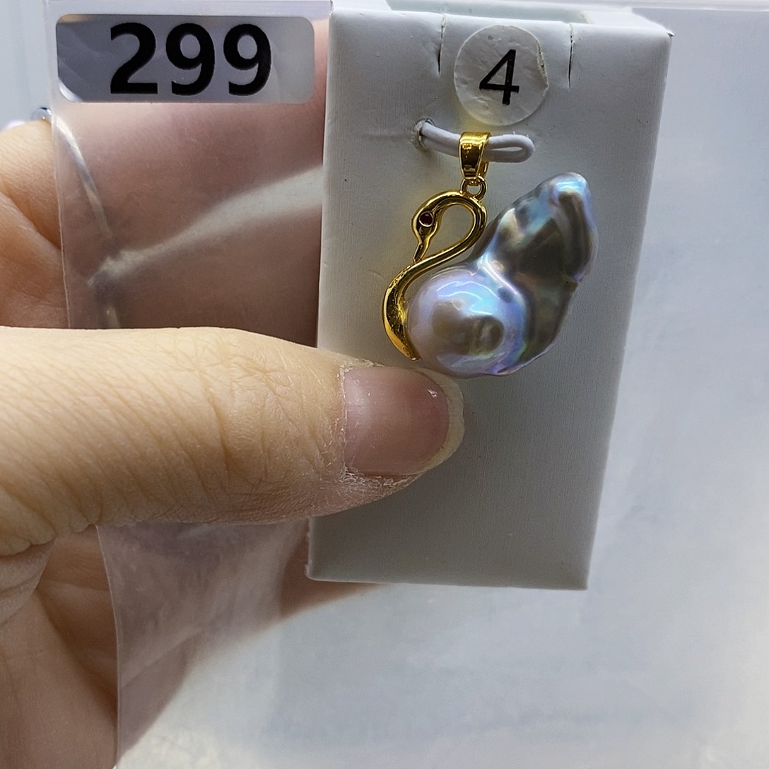 颈饰合金淡水珍珠