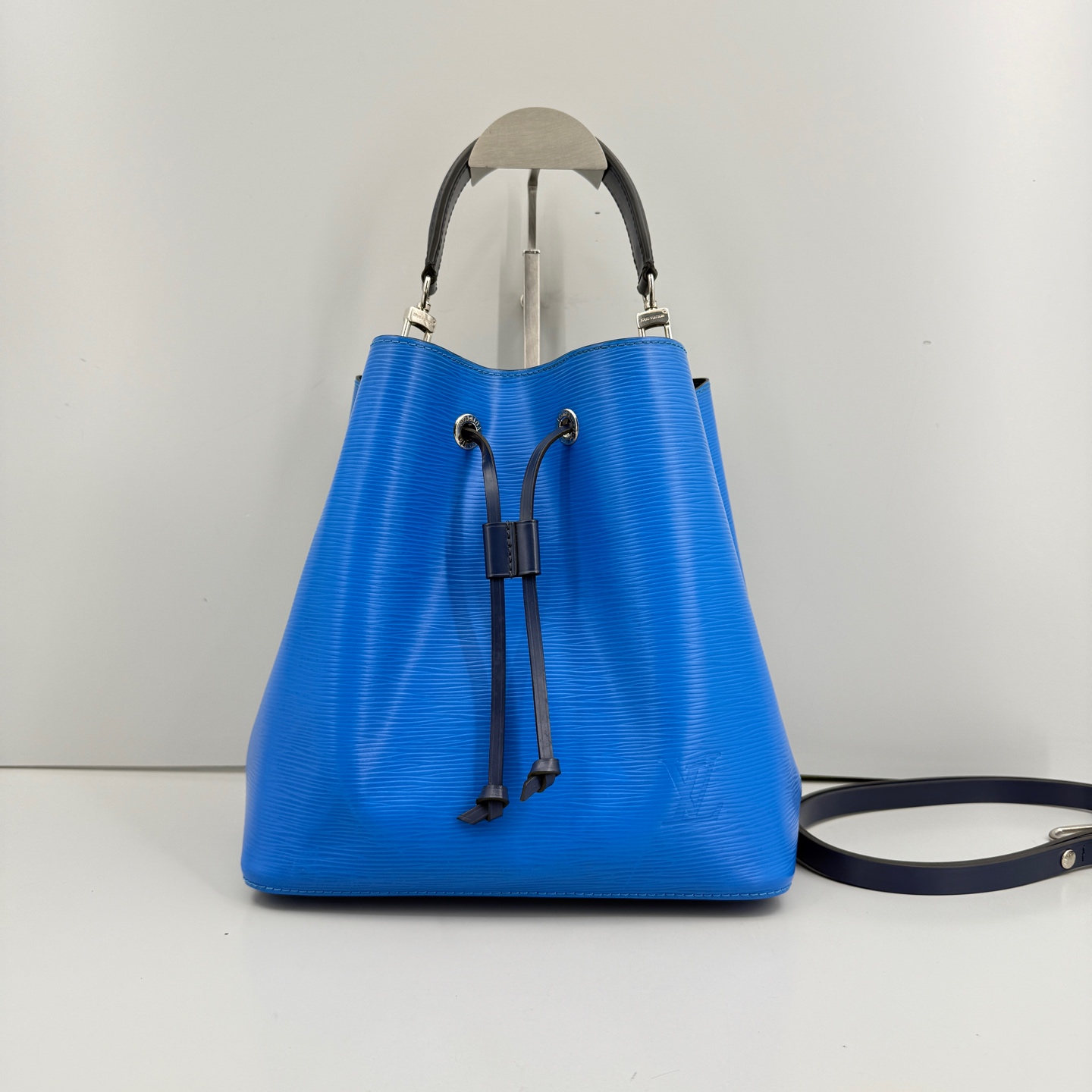95新 LouisVuitton/路易威登 优选/  Neonoe蓝色水波纹水桶包20年