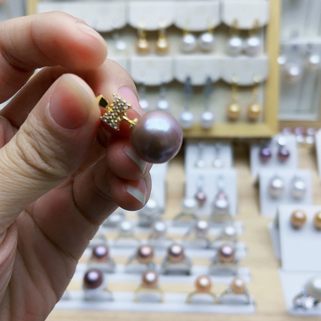 淡水珍珠颈饰合金