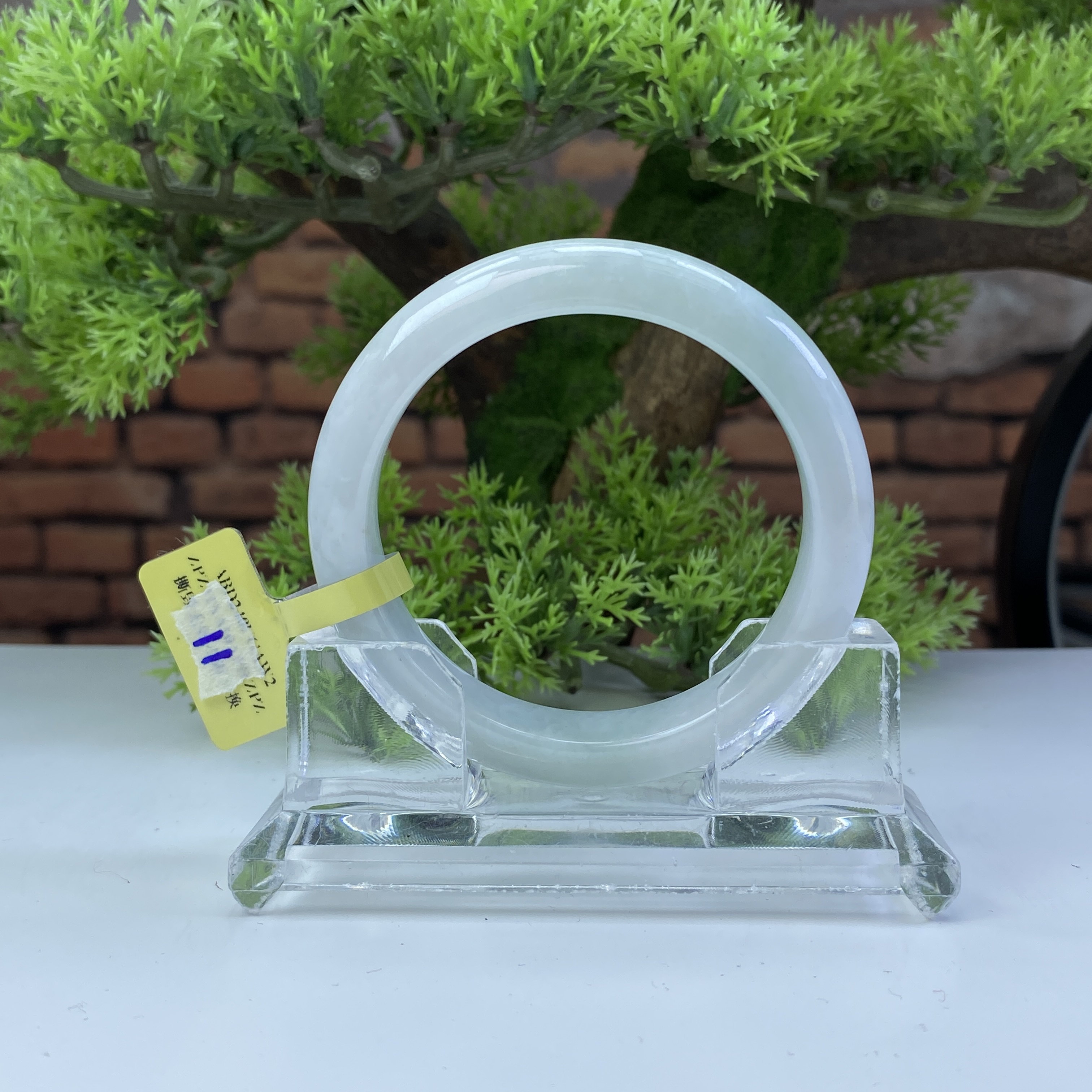 57【刀客砍价王】帅豪-天然缅甸A货翡翠手镯   I11