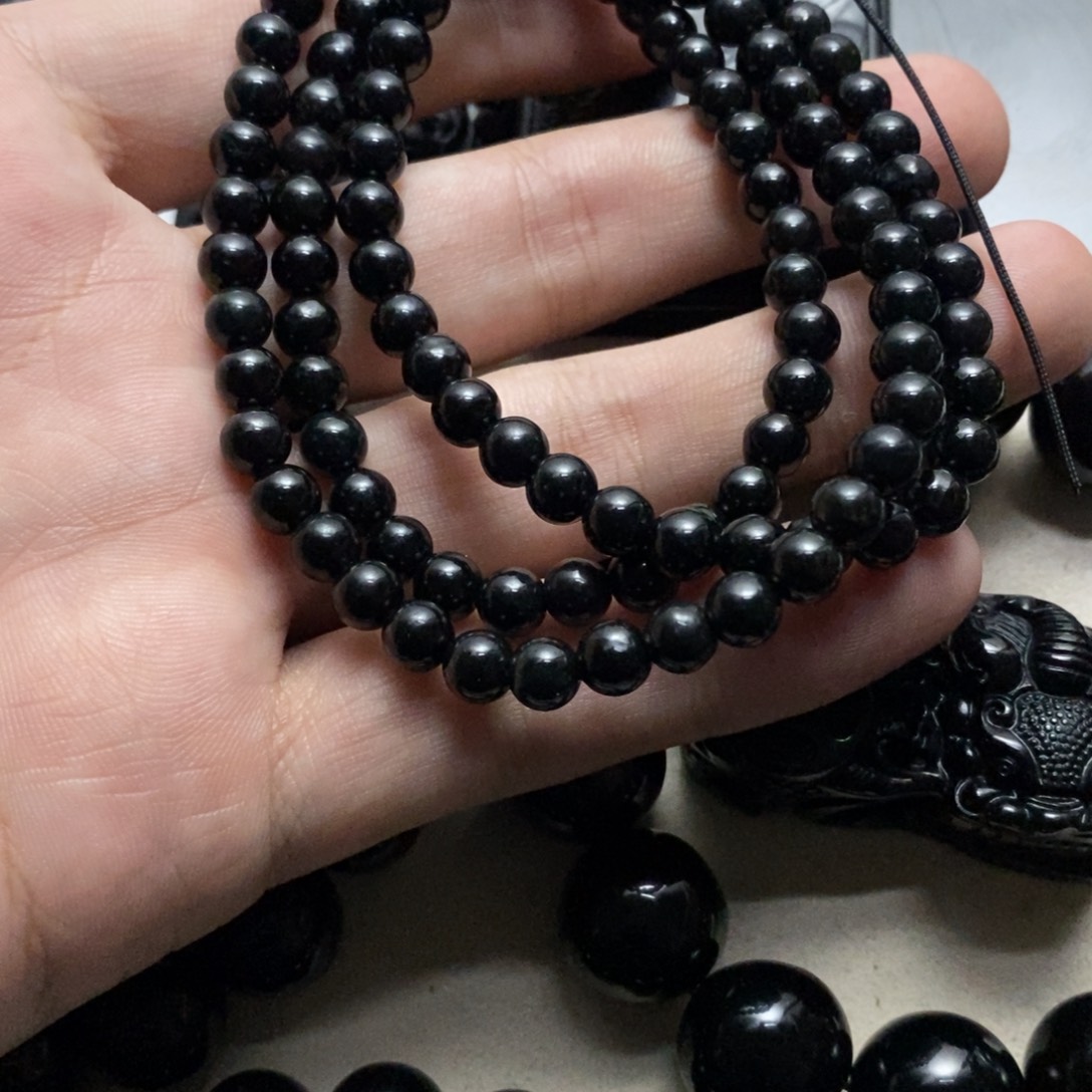 翡翠未镶嵌颈饰项链