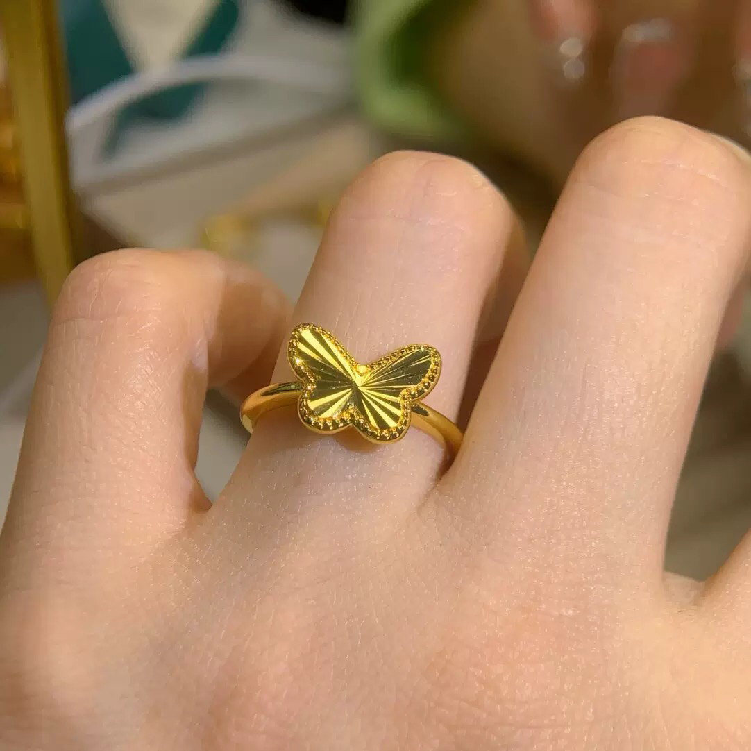 合金手链 A200  蝴蝶开口戒指