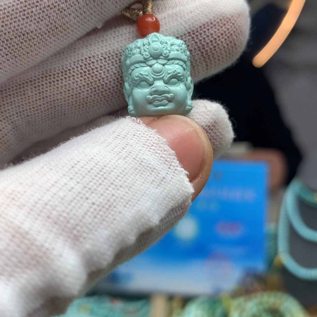 绿松石挂件未镶嵌