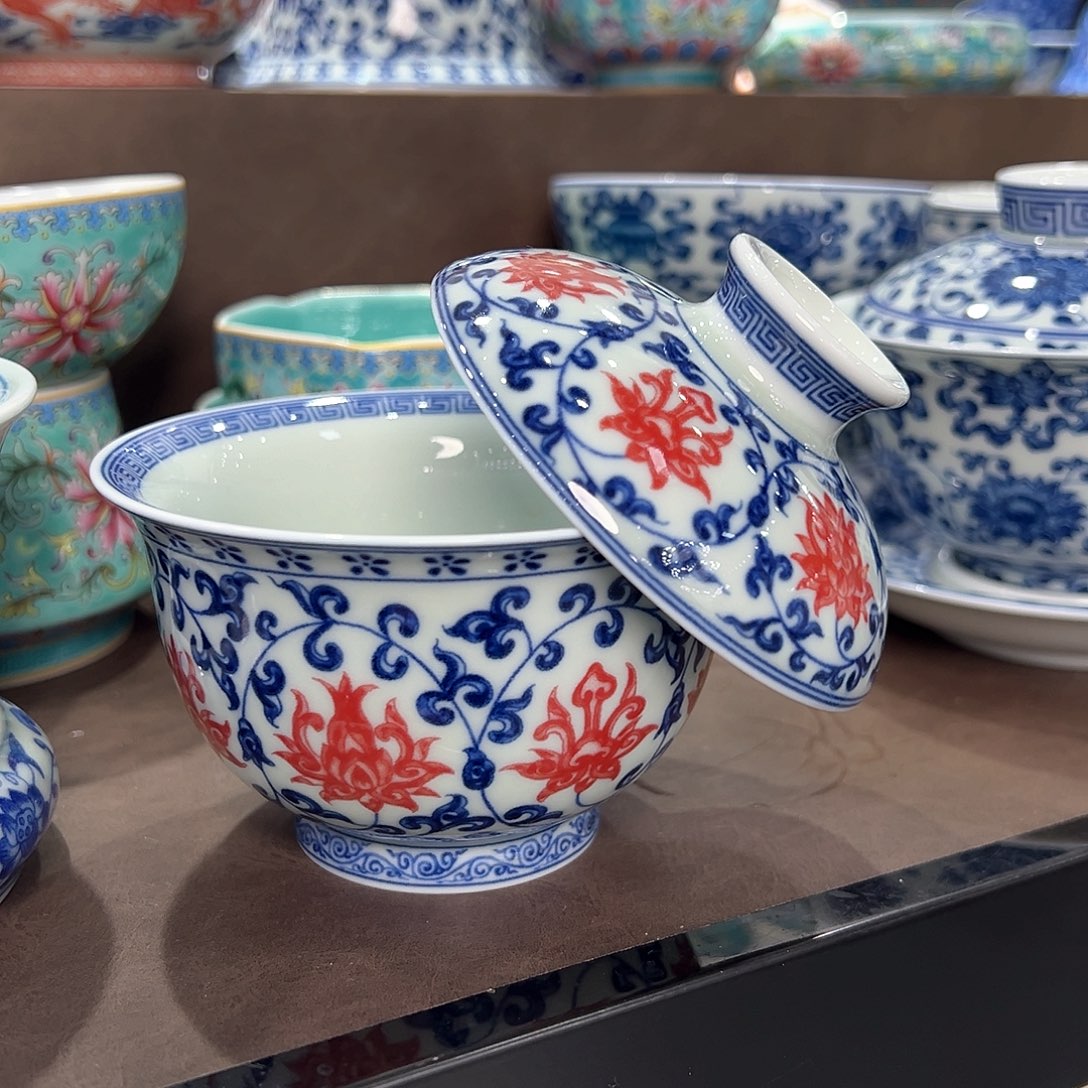 盖碗全场七景德镇都在活动中活动的时候