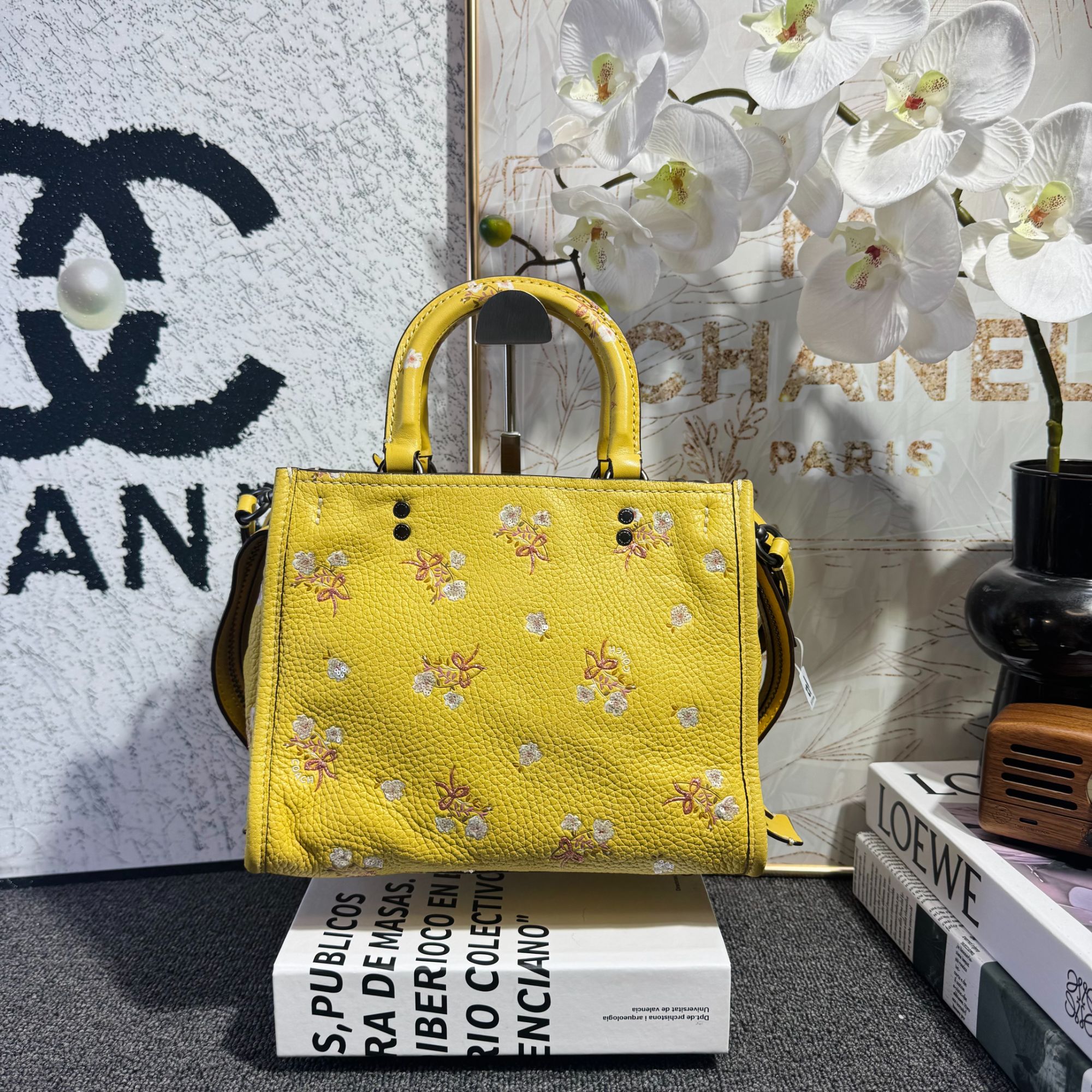 95新 COACH/蔻驰 蔻驰手提单肩包G25101550尺寸25*20