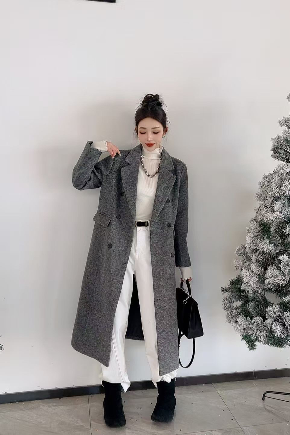 妮子大衣 纯羊毛