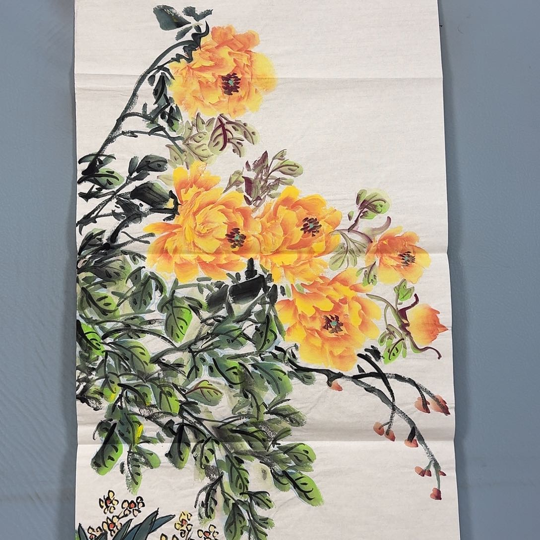 国画1181 牡丹一如您