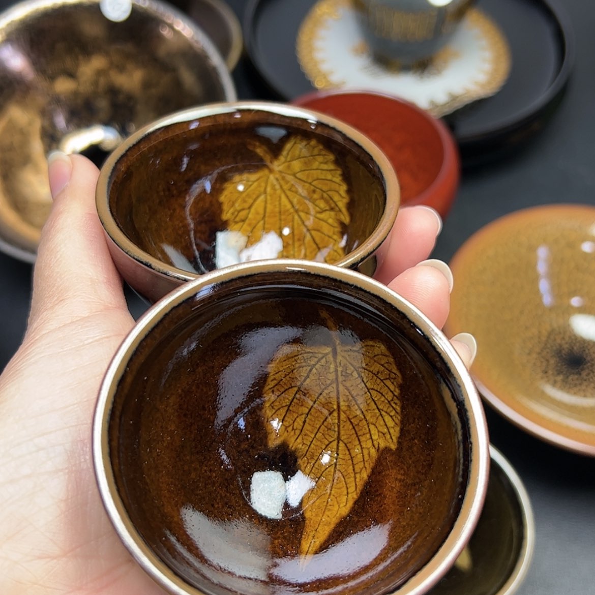 【闪购商品】茶盏建窑建盏主人杯