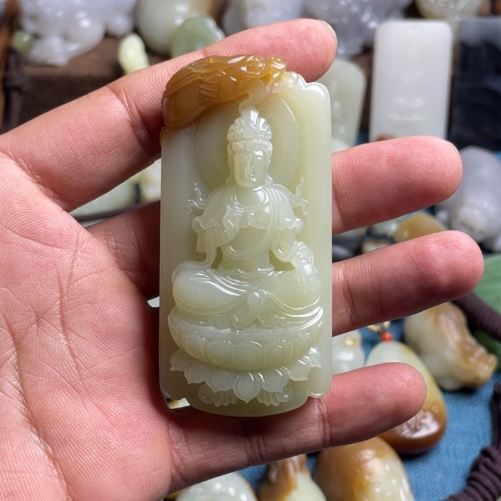 和田玉挂件未镶嵌流****)