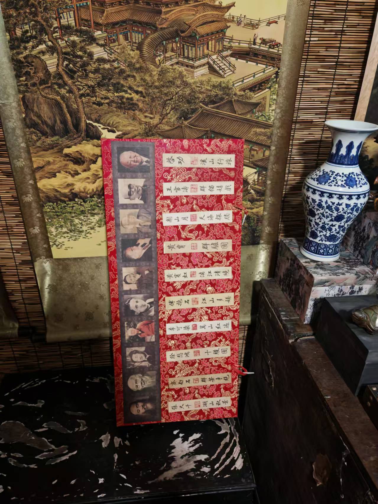 家居饰品    大盒子10幅 流水家居摆件仿古工艺品