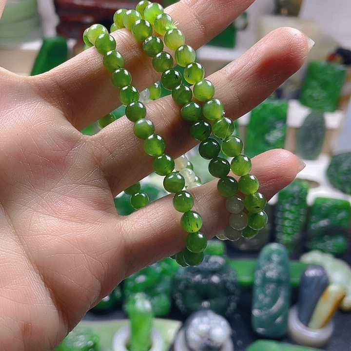 未镶嵌和田玉珠宝半成品