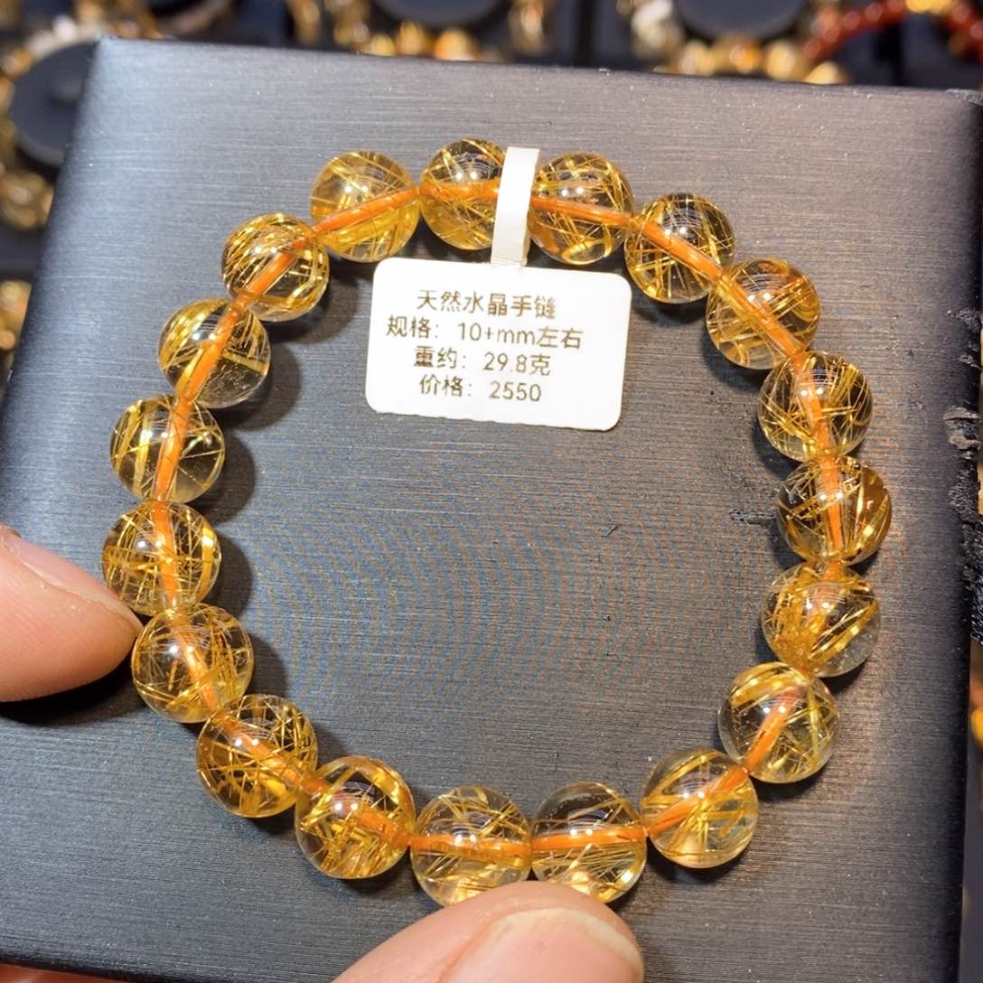 水晶手链未镶嵌?****手链