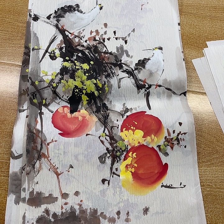 姜奇老师花鸟作品69×34