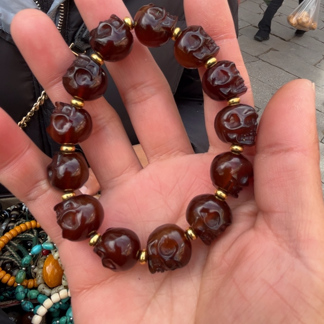 玛瑙/玉髓手链未镶嵌