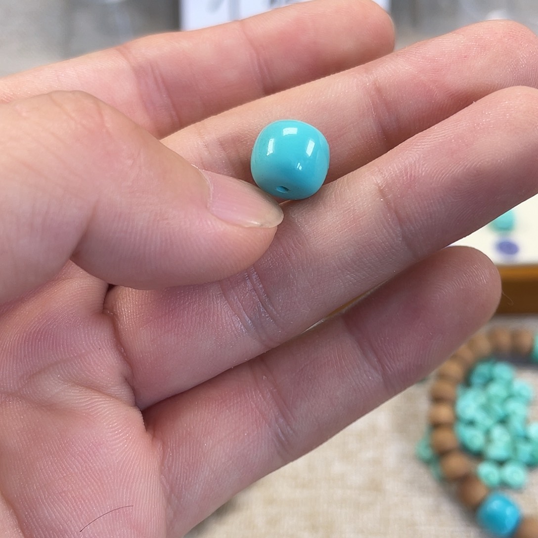 原生态湖北松配饰，直径10