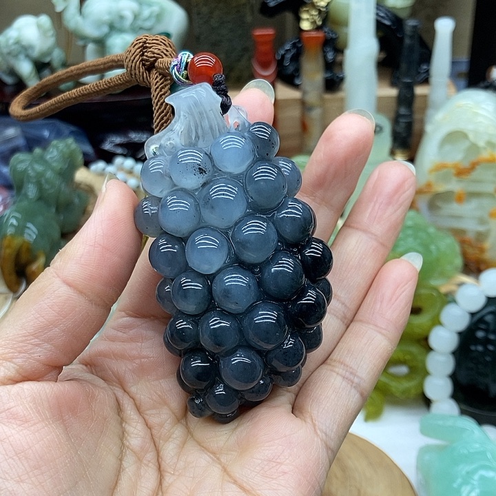 岫玉未镶嵌手把件
