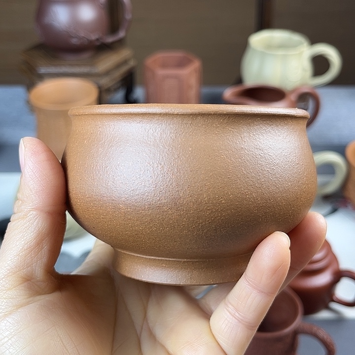 佛***间茶杯紫砂全手主人杯容量220毫升