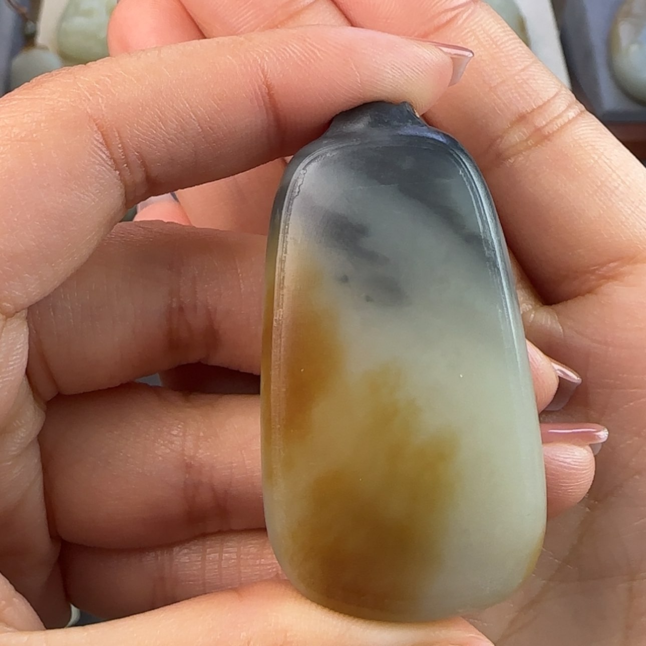 【闪购商品】和田玉颈饰未镶嵌小*哥