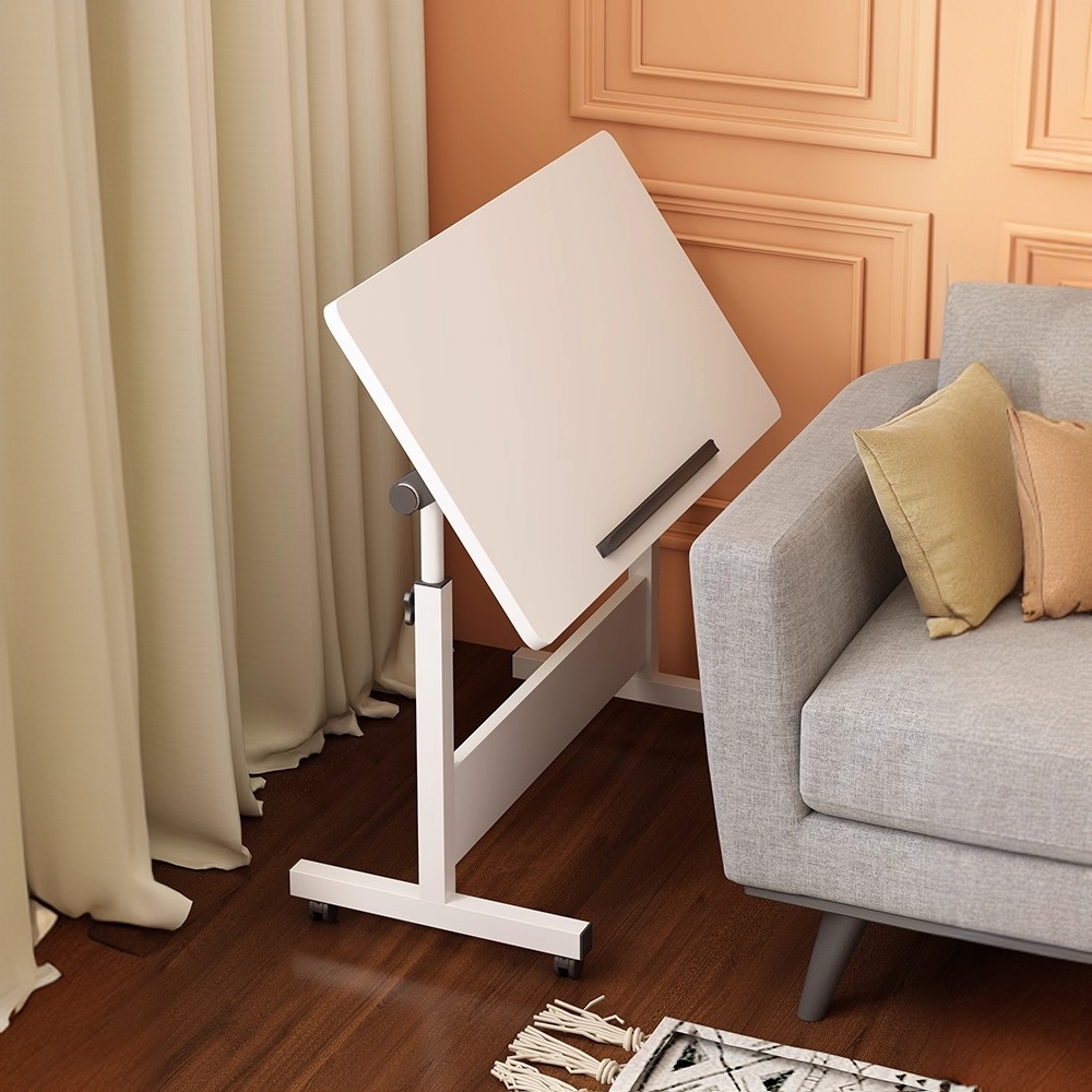 多功能升降床边桌可折叠升降床边桌悬空桌沙发边桌学习书桌出租屋