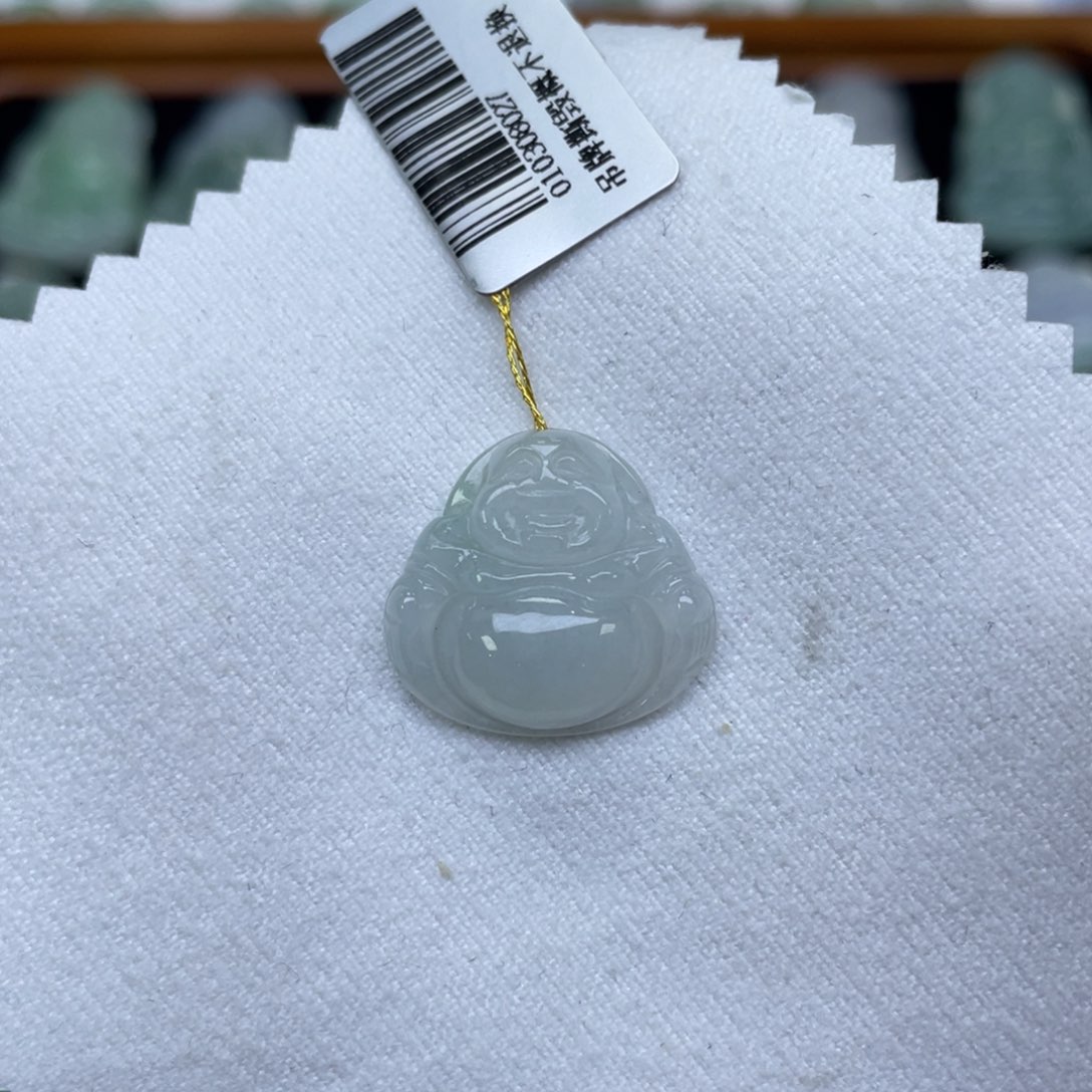 颈饰未镶嵌翡翠佛公